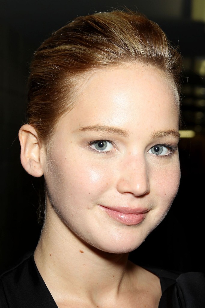 Jennifer Lawrence no makeup