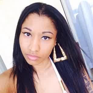 Nicki Minaj without makeup and weave pictures