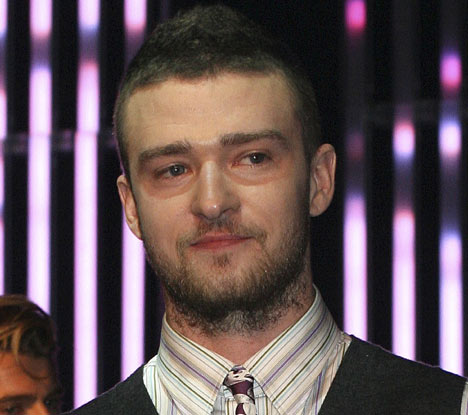 Justin Timberlake no makeup
