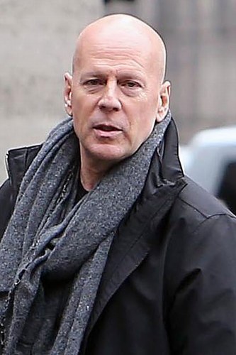 Bruce Willis without makeup